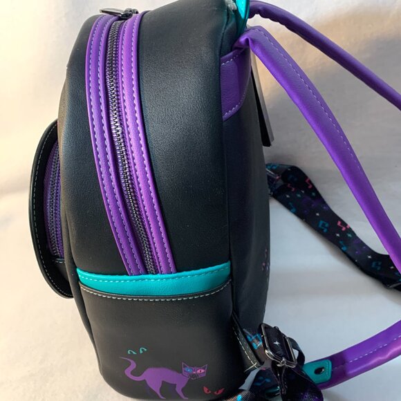 Disney Parks Loungefly Haunted Mansion Madame Leota Mini Backpack Bag Purse Glow - Picture 7 of 9